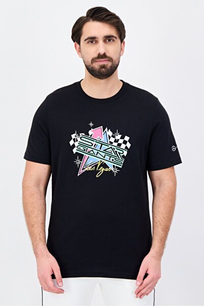 Puma x Mercedes AMG Men Sportswear Fit Short Sleeve Outdoor T-Shirt, Black