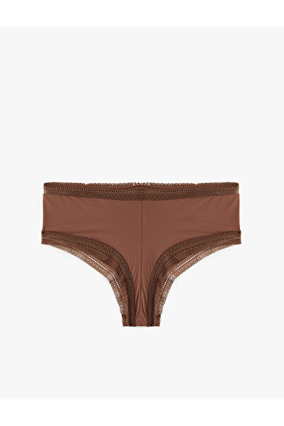 Koton Lace Detailed High Waist Hipster Panties