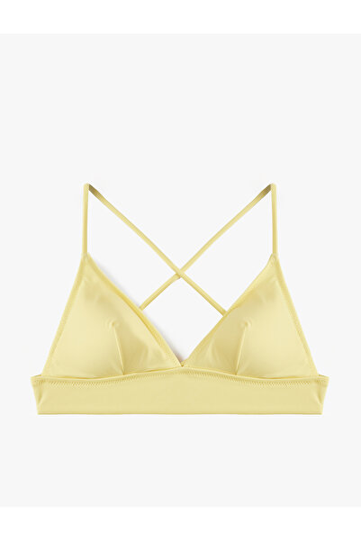 Koton Cross Strap Bralette Bikini Top