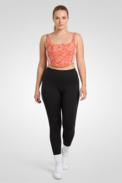 adidas Women Sportswear Fit Sleeveless Outdoor Crop Tank Top, Coral