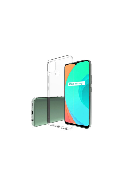 eco port Realme C15 Case Luxury Transparent Silicone