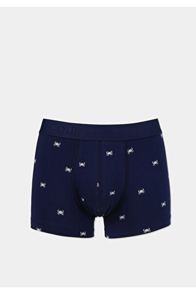 Colin's Modern Fit Printed Men's Navy Blue Boxers