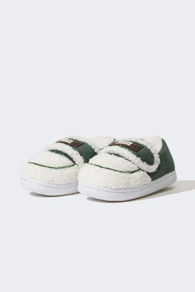 DeFacto Plush House Slippers for Boys F1934A825Wn