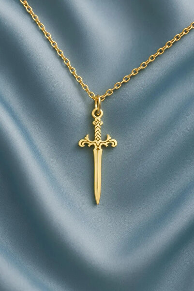 N!da Jewelry 925 Ayar Gümüş Kılıç Kolye