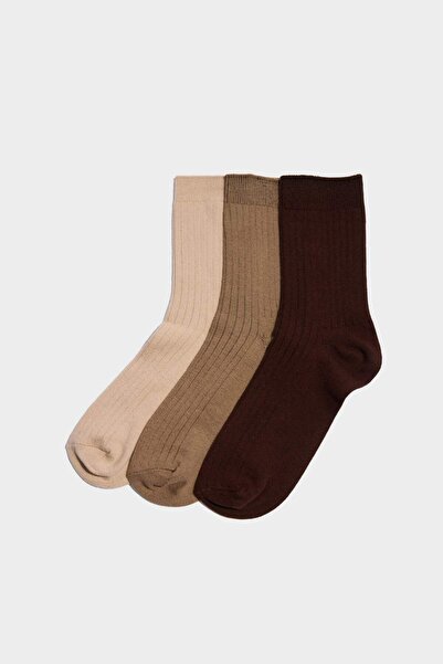 DeFacto Șosete lungi pentru femei, 3 piese H1025AXNS