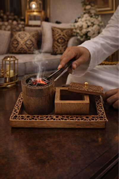Generic Luxury Indian Incense Burner with Tray