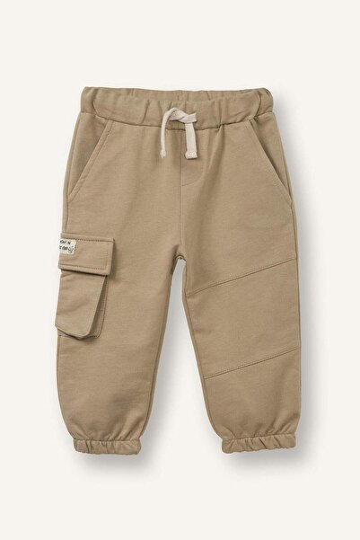 DeFacto Κανονικής εφαρμογής φούτερ από ύφασμα παντελόνι για αγοράκι G6371A526SP