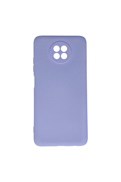 eco port حافظة نانو مخملية داخلية من السيليكون لهاتف ريدمي نوت 9 5G - لون أرج...