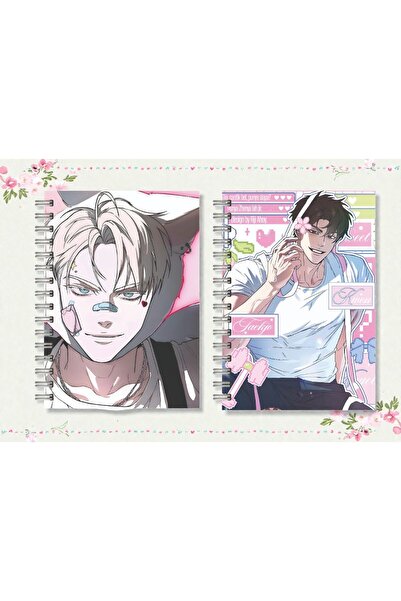 nihonwosekai Code Name Anastasia Anime Manhwa Yaoi Bl Notebook 2 Pcs A5 Boy 5...