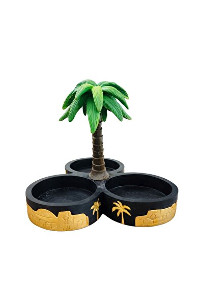 Saudi Arabia Palm Tree Synthetic Date Serving Set