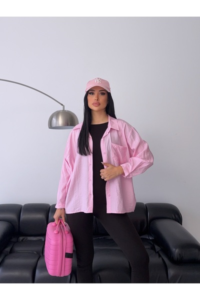 Jbr DÖKÜMLÜ OVERSİZE GÖMLEK