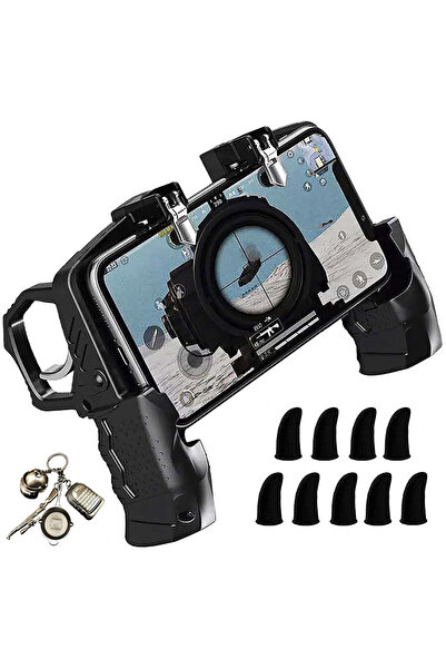 Mikirini 11 in 1 Mobile Phone Game Controller for PUBG/Call of Duty 4.5-6.7" ...