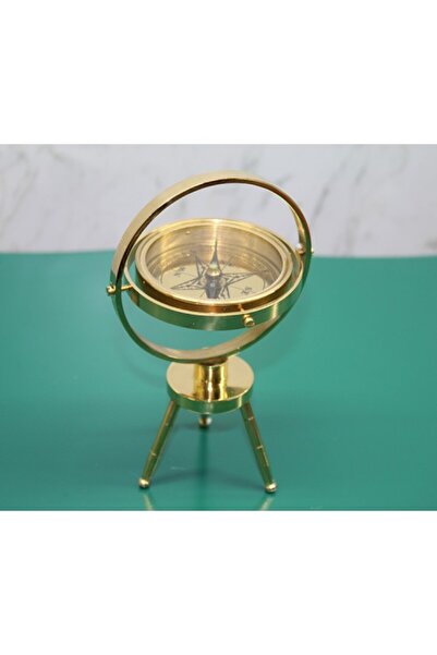ForWhat Επιτραπέζια πυξίδα από ορείχαλκο σε στυλ γραφείου για δώρο γραφείου σ...