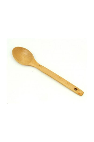 MericLine Balsa Bls028A Wooden Food Serving Spoon 23 cm (1047)