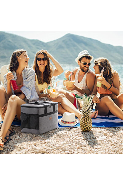 Sumkyle Cooler Bag Camping BBQ Family Outdoor Activities Lunch Bag Leakproof ...