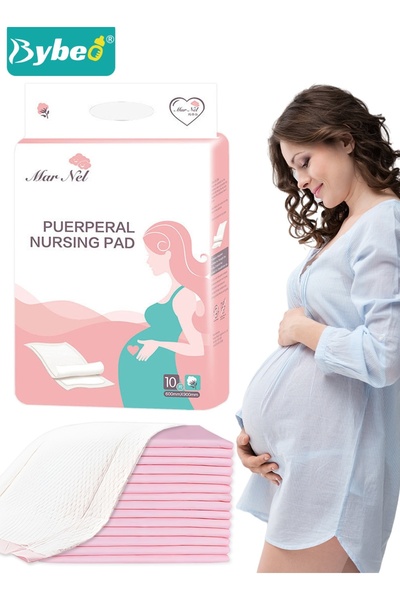 BYBEO 10PCS Disposable Bed Pad, Waterproof Underpads, Ultra-Absorbent Mattres...