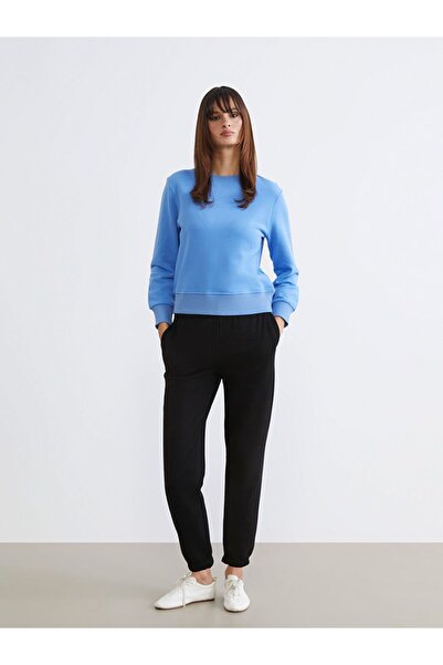 LC Waikiki Women's Thick Jogger Sweatpants with Elastic Waist