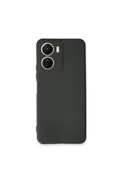 eco port جراب Vivo Y16 أول سيليكون - أخضر داكن