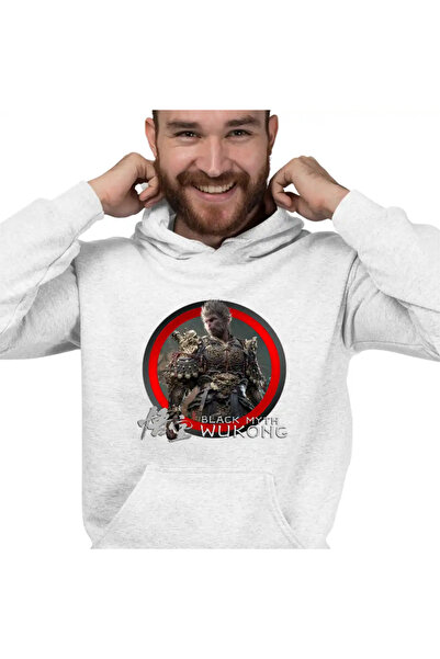 OEM Men's Hoodie Wukong Black Myth Warrior Monkey