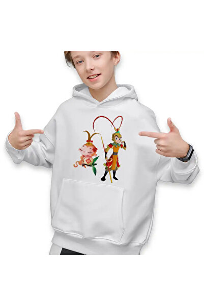 OEM Hanorac Copii Baieti Sun Wukong King Monkey Antic