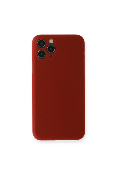 eco port حافظة آيفون 11 برو من البولي بروبيلين، غطاء رفيع للغاية - أحمر