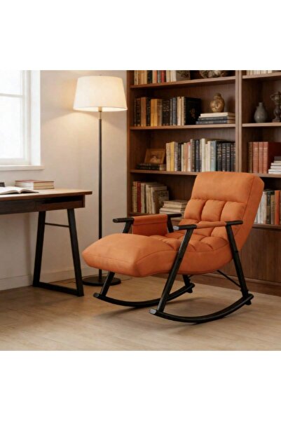 Mtanvxay كرسي هزاز داخلي وخارجي، مساند للذراعين، جيوب جانبية، قابل للتهوية، ق...