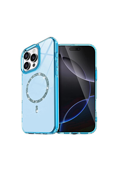 VINTESSY iPhone 16 Pro Live Diamond Magsafe Case - Blue
