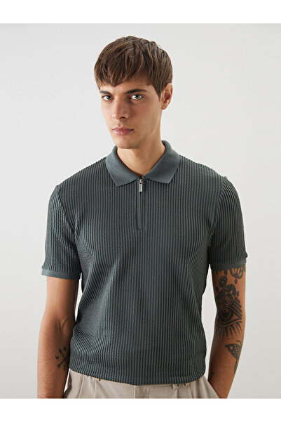 LC Waikiki Ανδρικό μπλουζάκι Özmarka New Season Polo με κοντό μανίκι