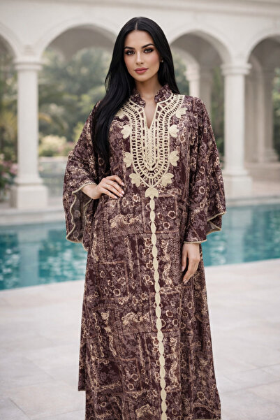 RONZA Women's jalabiya with French sleeves