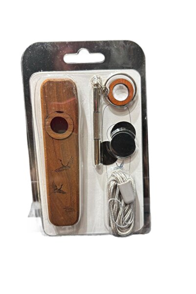 Saatistan Profesyonel Ağaç Kazoo, Kanserojen Olmayan, Müzik Aleti, Üfleme Ens...