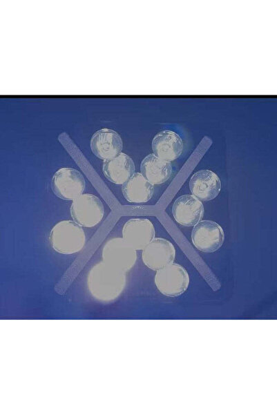 lumixauto Set 2 Compact LED Projector 48 W, White + Yellow Flash, 16 LEDs, 12...