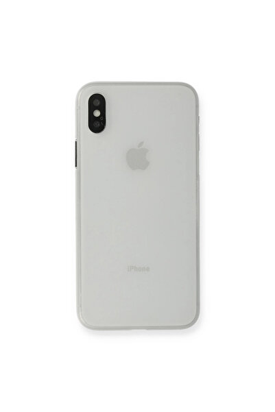 eco port حافظة آيفون Xs ماكس من البولي بروبيلين، غطاء رفيع للغاية - أبيض