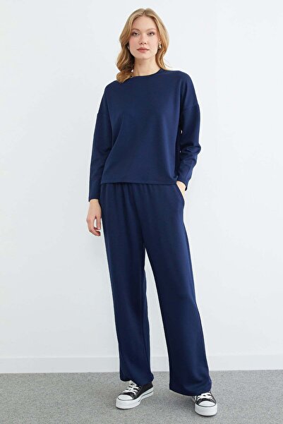 Fulla Moda Basic Long Sleeve Modal 2-Piece Set