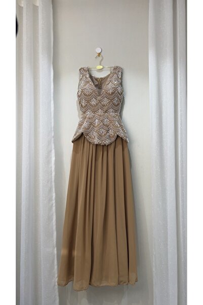 dalaa Chiffon evening dress