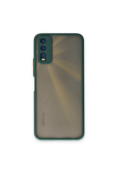 eco port جراب Vivo Y11s غطاء سيليكون مونتريال - أخضر