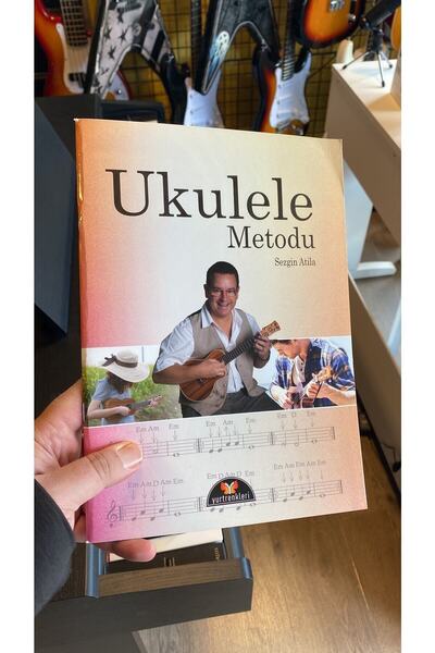 Saatistan Ukulele Öğrenme Kitabı, Adım Adım Ukulele Metodu ve Egzersizler