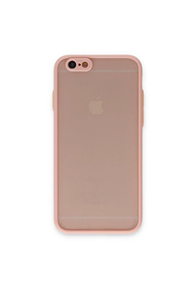 eco port جراب آيفون 6 غطاء سيليكون مونتريال - وردي