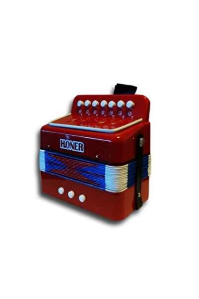 Saatistan Kırmızı Renkli Ufak Akordiyon, Pratik ve Şık Tasarım