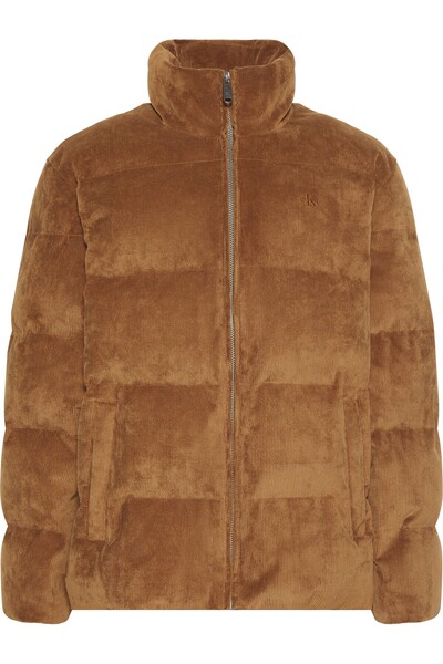 Calvin Klein LS CORDUROY MID WT PUFFER JACKET