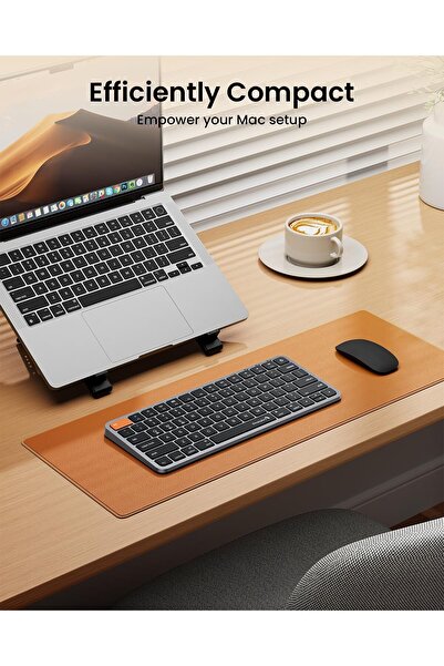 ProtoArc Backlit Compact Wireless Keyboard for Mac, K90-A