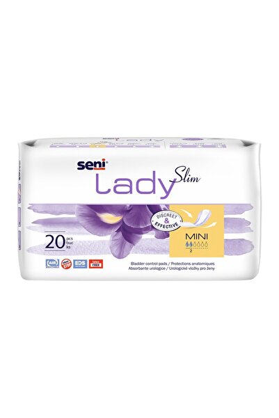 Seni Lady Set of 4 x Mini Incontinence Pads, 20 Pieces