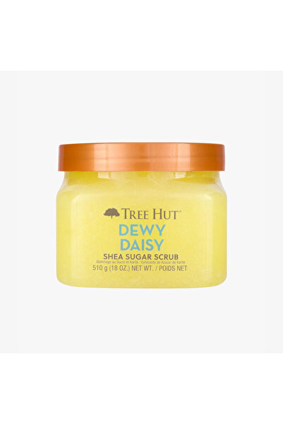 TreeHut مقشر ديوي ديزي بزبدة الشيا والسكر | عناية أساسية مغذية للجسم | 510 غرام