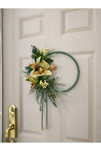 Şekerdavet El Yapımı Şık ve Zamansız Zarif Kapı Süsü – Özgün Tasarım