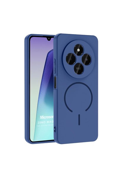 Microsonic Redmi 14C Case Zeno Magsafe Navy Blue
