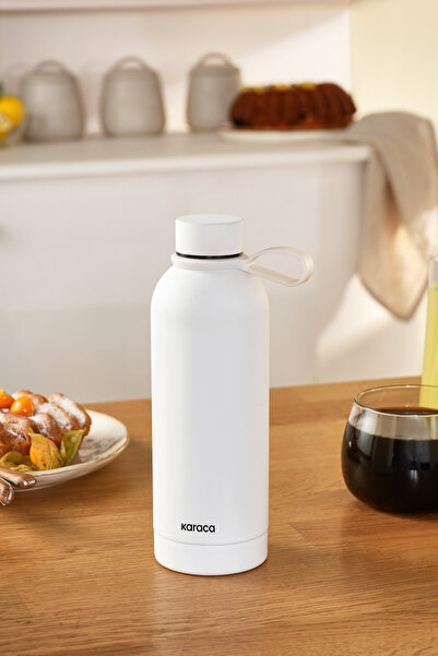 Karaca Aly Soft Touch Çelik Sızdırmaz Termos 500 ml Beyaz