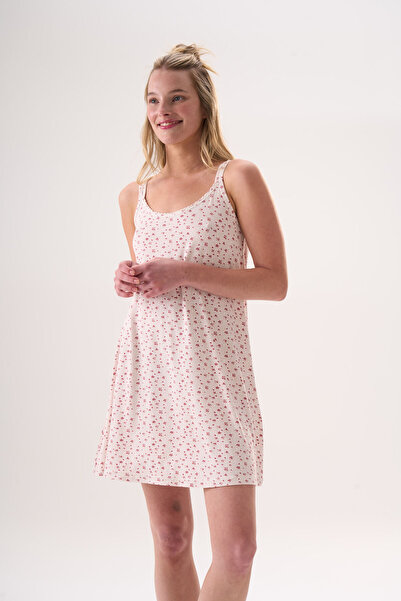 Etoile Rochie de vară pentru femei cu bretele din frânghie de bambus 26001