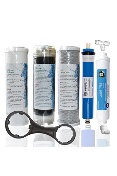 SULOOK İhls Aura Cebilion Uyumlu Su Arıtma Cihazı Yedek Filtre Set