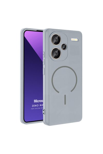 Microsonic Redmi Note 13 Pro Plus 5g Case Zeno Magsafe Gray