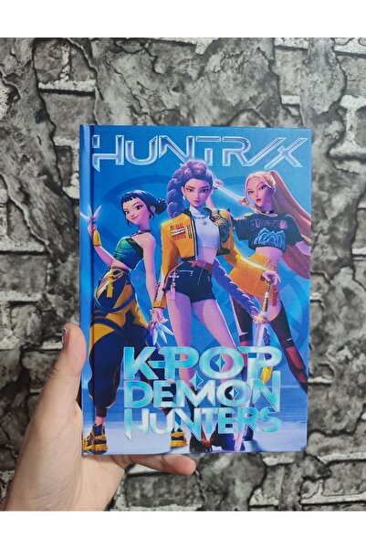 senacacollection K-Pop Demon Hunters Hard Cover Lined 80 Sheets Notebook A5 Size