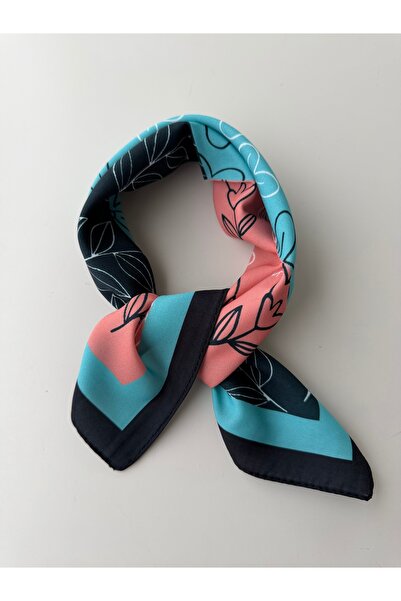 who knows ¿ Patterned Scarf Bandana 50X50 Women's Clothing Accessory